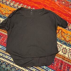 Prana Lightweight Ruched Sleeve Top